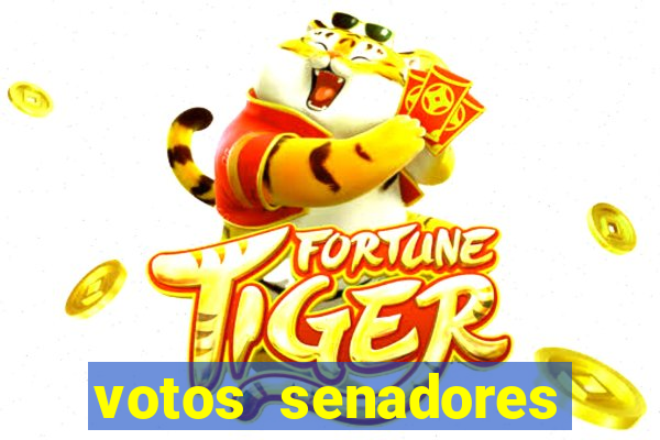 votos senadores impeachment moraes